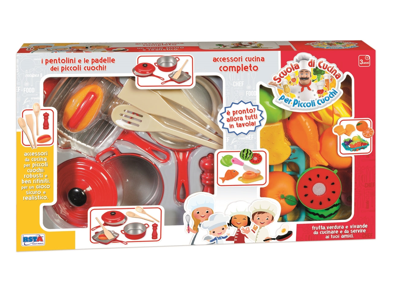 Padelle cucina piccoli cuochi