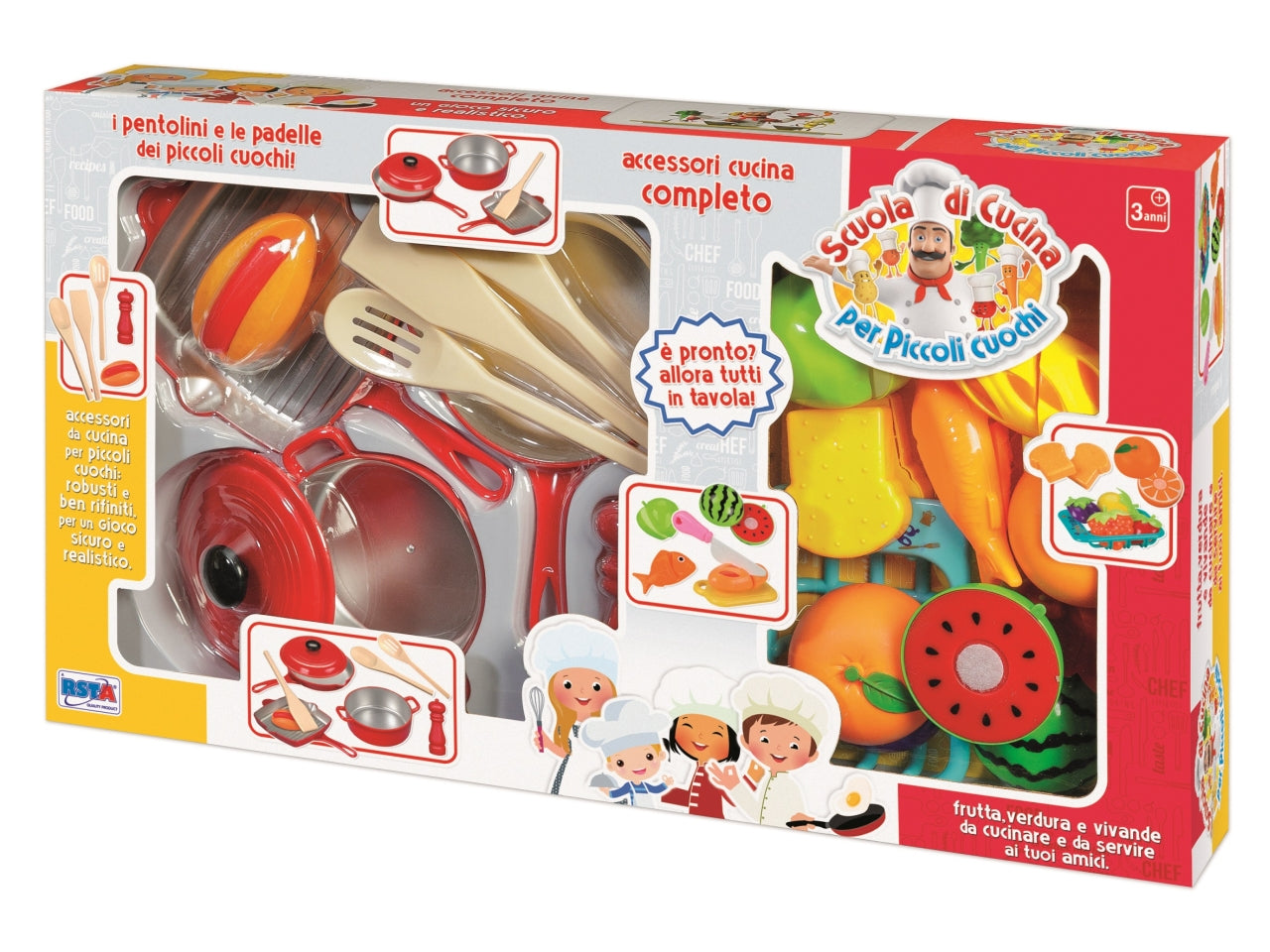 Padelle cucina piccoli cuochi