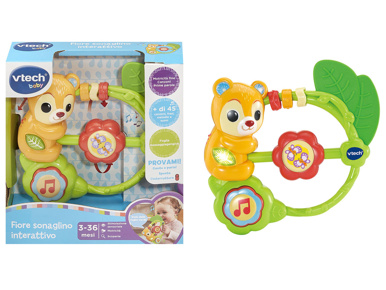 Gioco fiore sonaglino interattivo