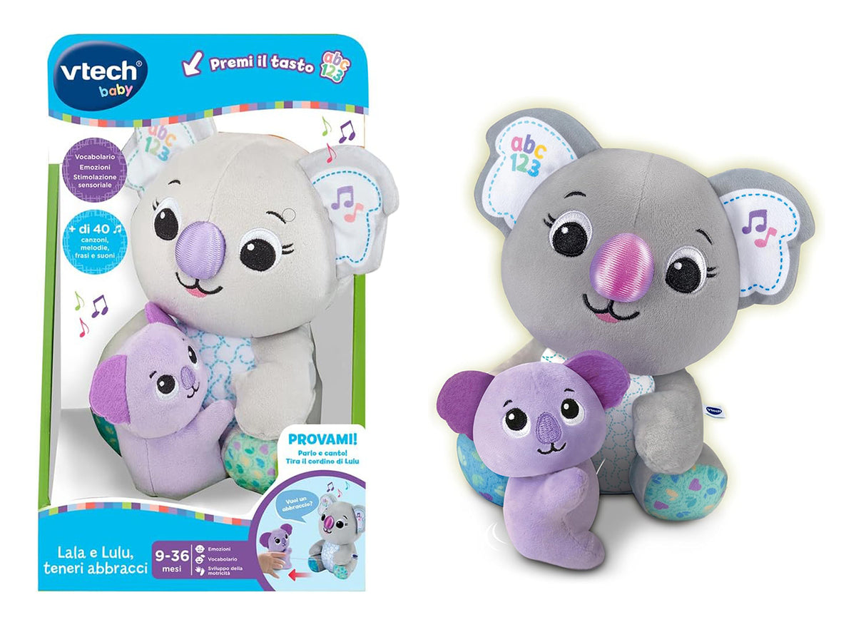 Gioco Lala e Lulu teneri abbracci