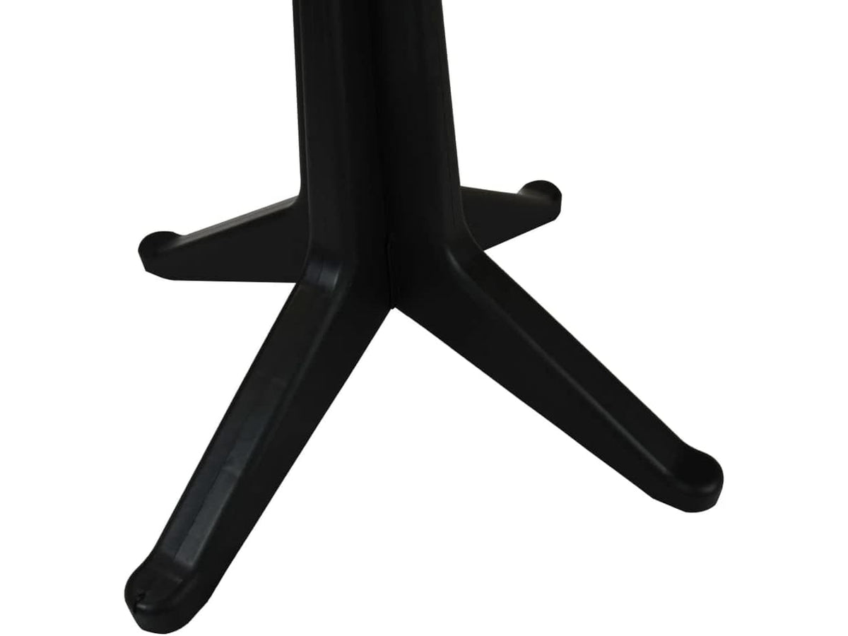 Tavolo plp quadrato ponente antracite 70x70x72cm