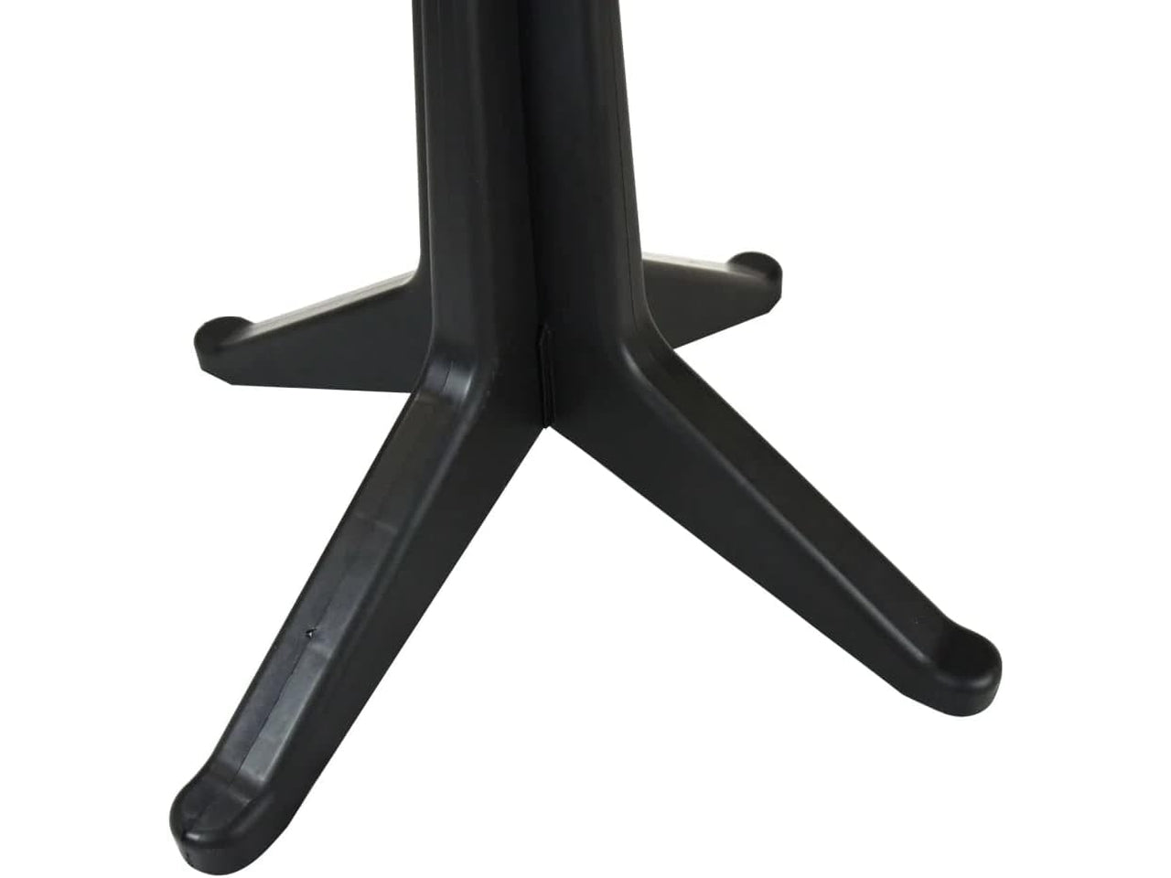 Tavolo plp rotondo levante antracite 70x70x72cm
