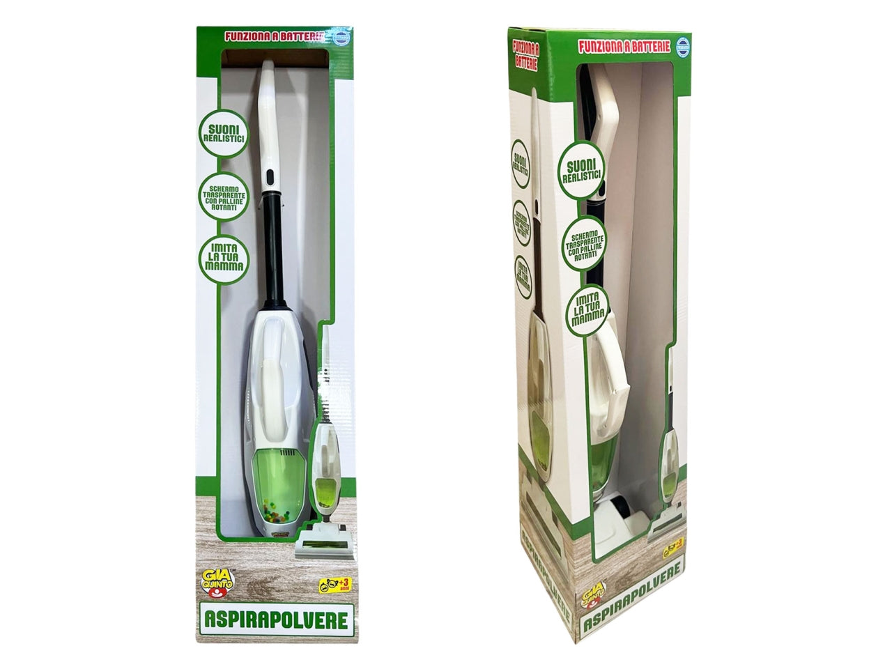 Gioco aspirapolvere