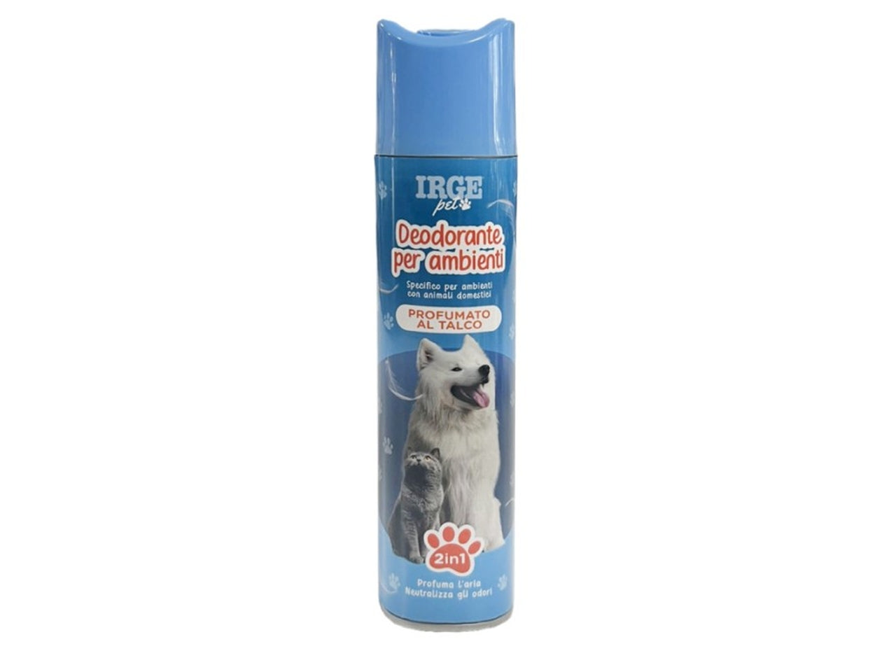 Deodorante per ambiente pet 300ml al talco