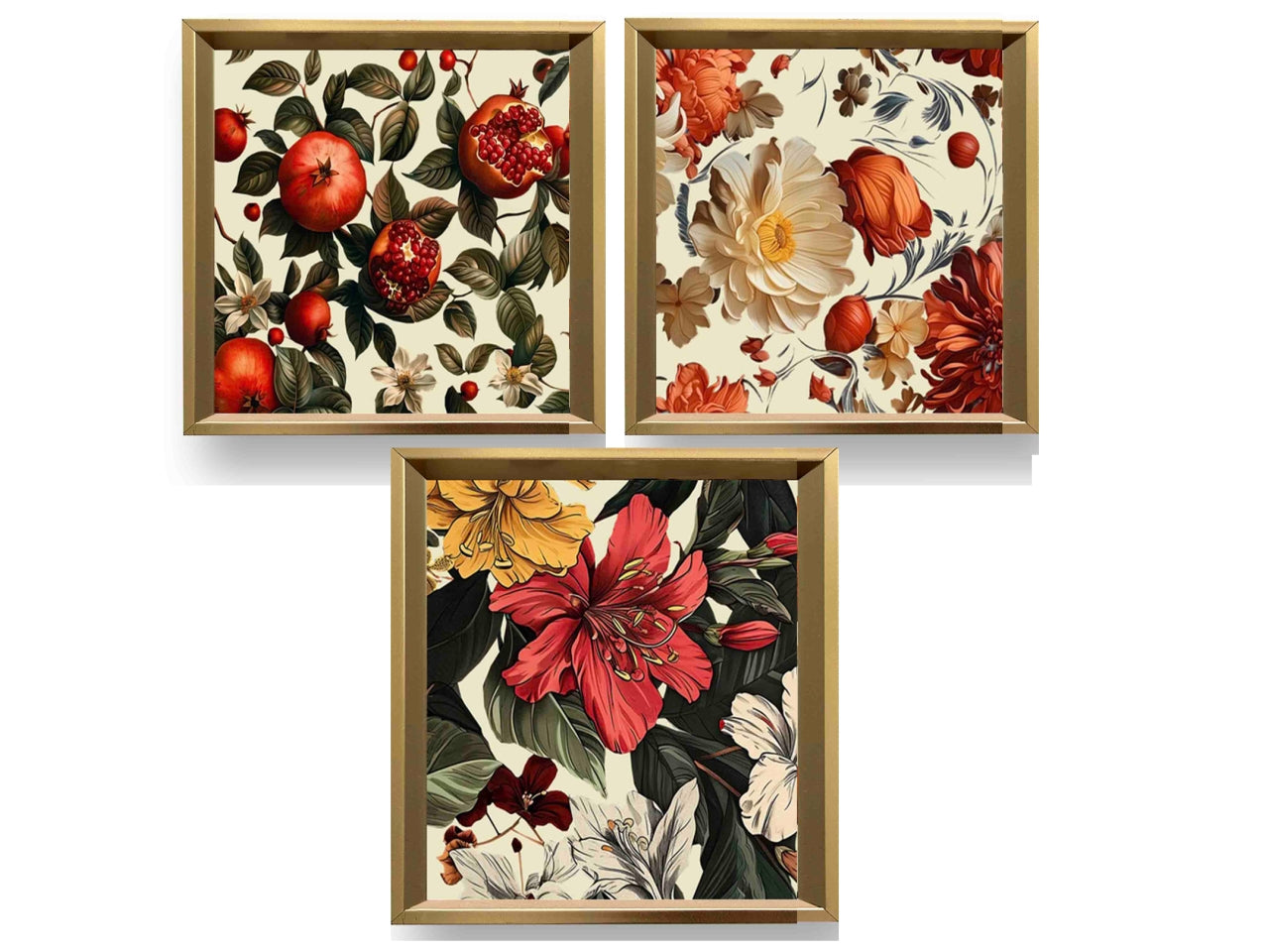 Vassoio mdf quadrato 30x30x3,5cm in 3 assortimenti