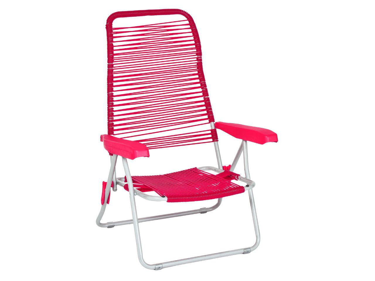 Spiaggina marina alu cordonata in alluminio turchese 95x63x62cm