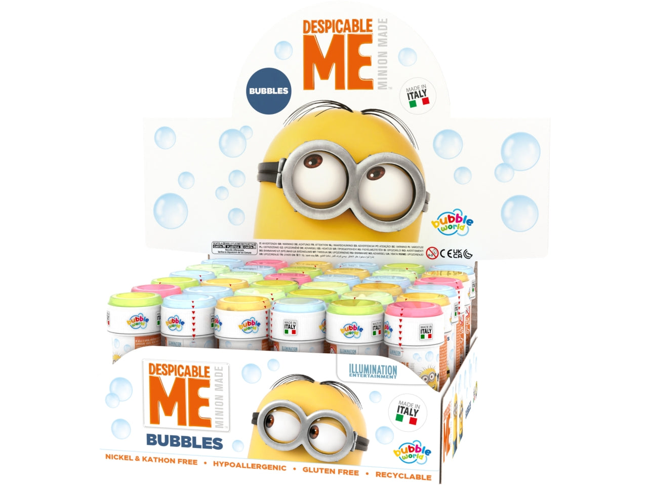 Bolle di sapone minions