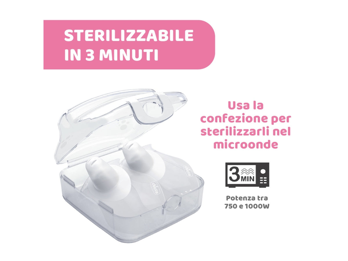Paracapezzoli in silicone taglia S/M