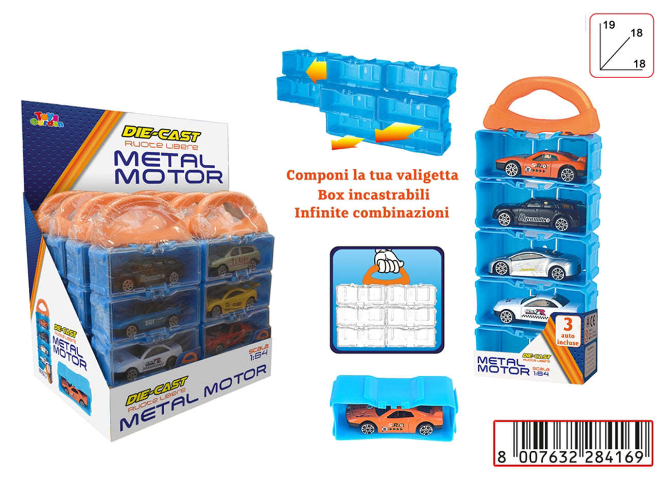 Auto metal motors case