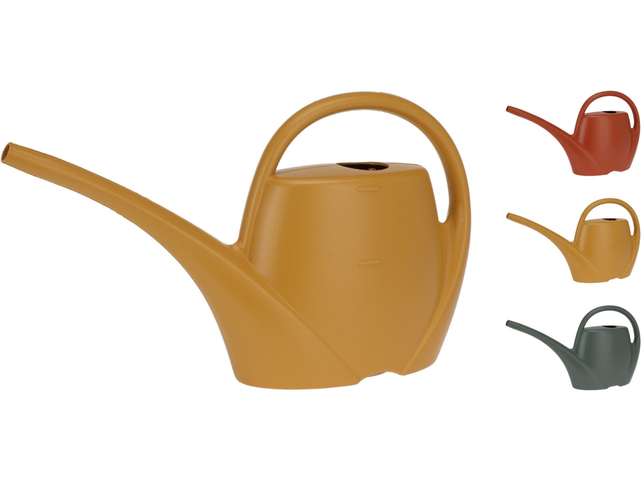 Annaffiatoio con capacitÃ  di 1700ml e peso di 130gr Disponibile in 3 colori assortiti
