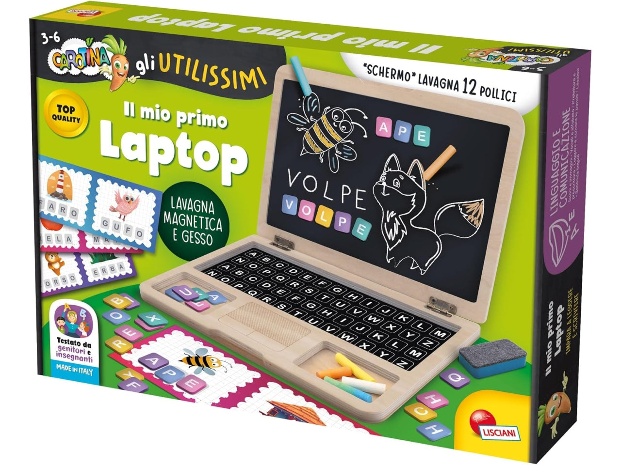 Carotina gli utilissimi primo laptop di legno