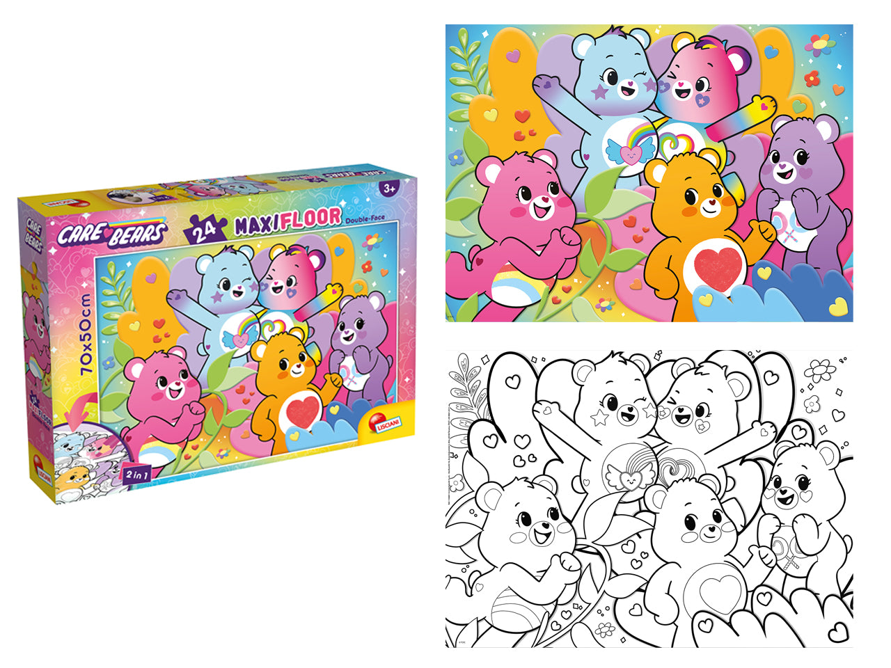 Care bears puzzle df maxi floor 24