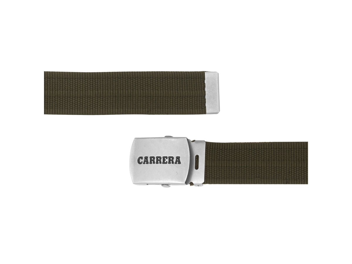 Cintura Carrera 3,5cm verde militare taglia L