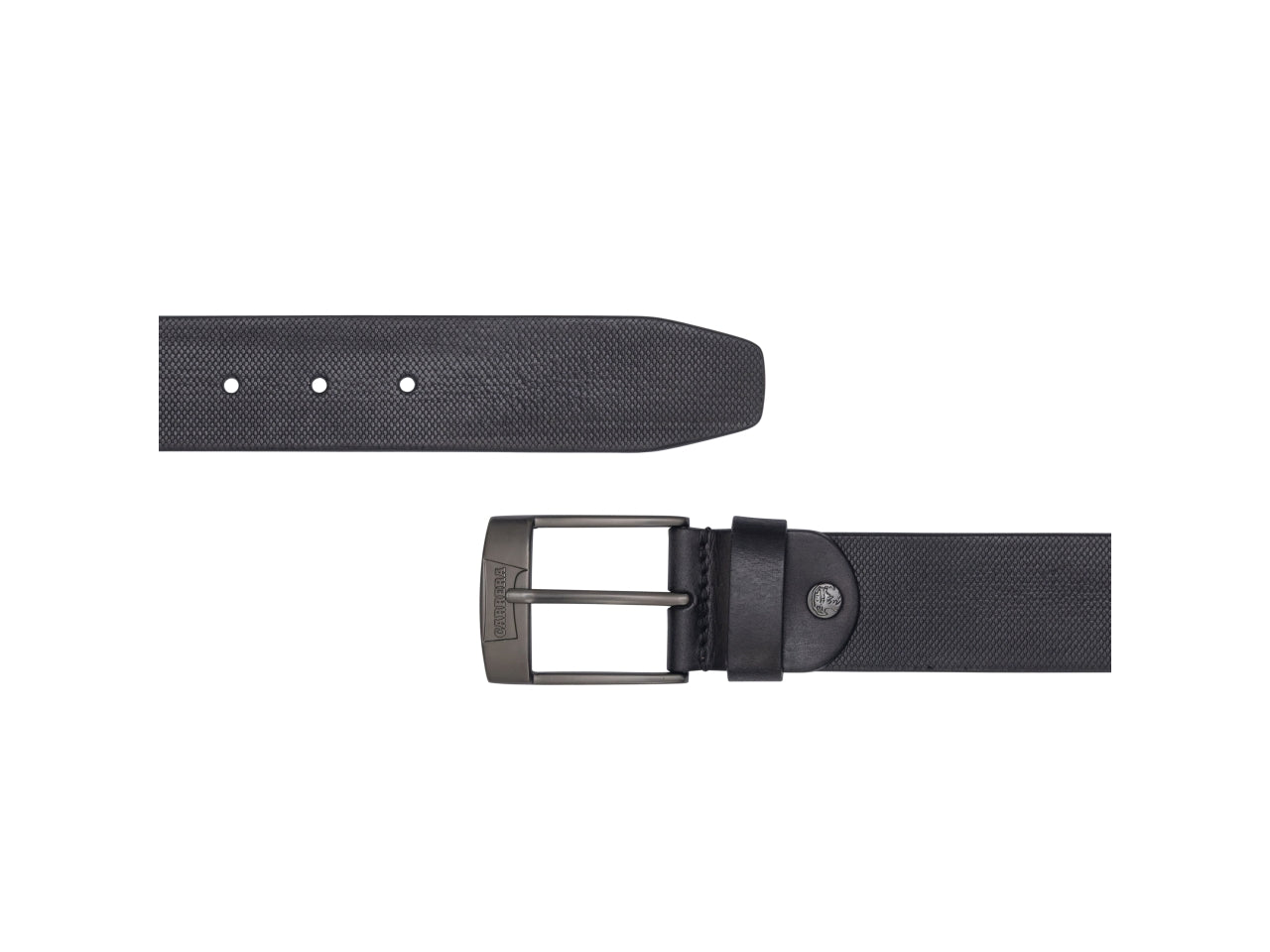 Cintura Carrera 4cm in pelle nera taglia M