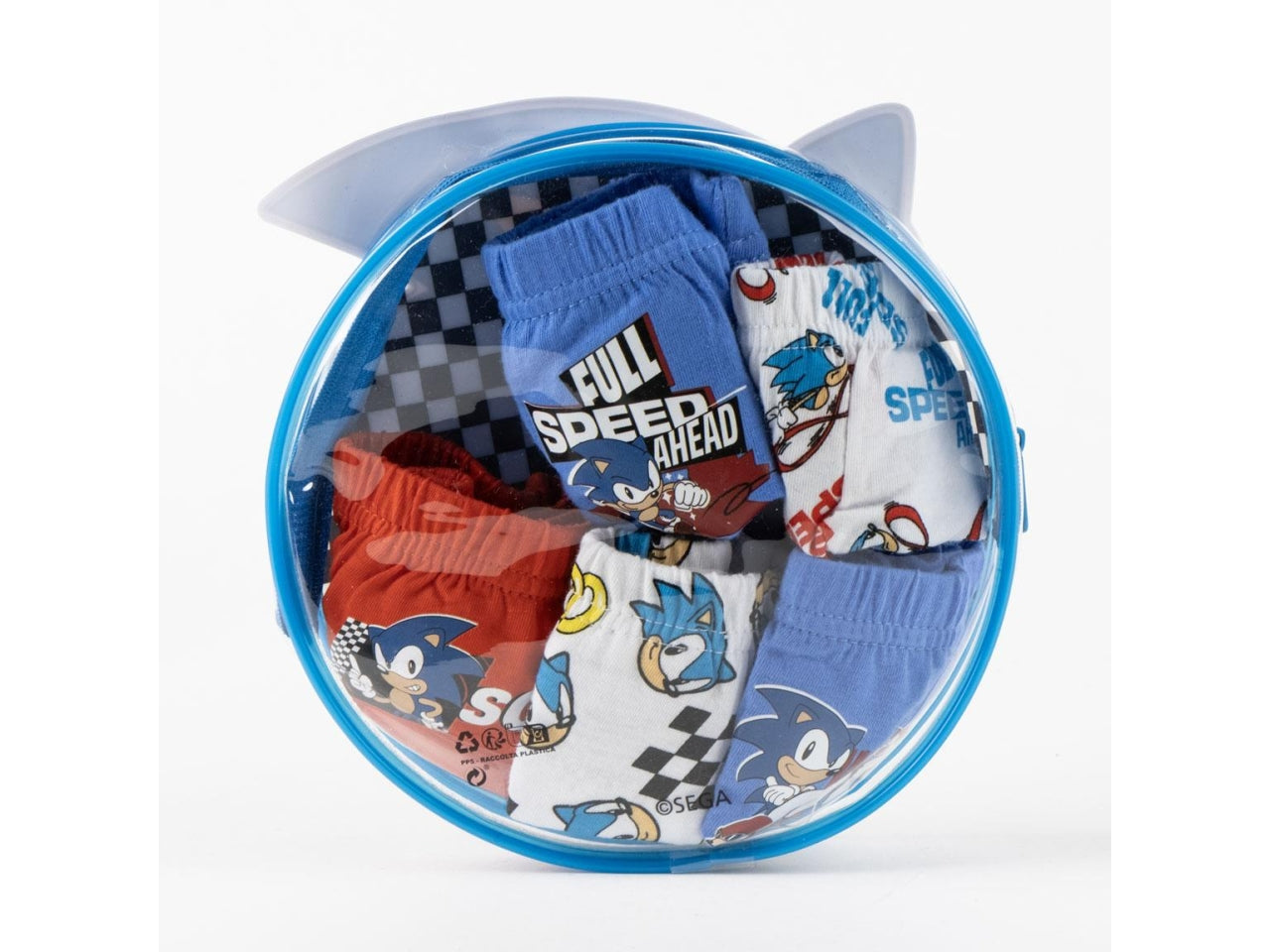 Sonic set mutandine maglietta bag taglia 06/08