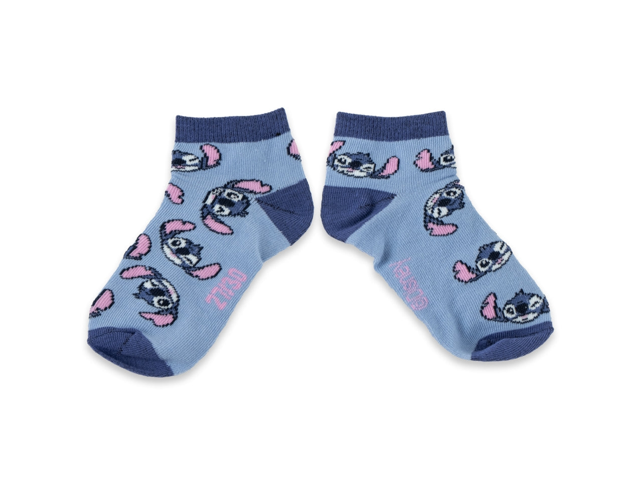Stitch calzini alla caviglia taglia 27/30