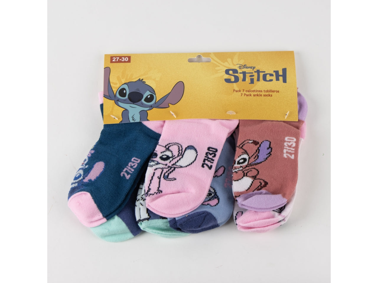 Stitch calzini alla caviglia taglia 27/30