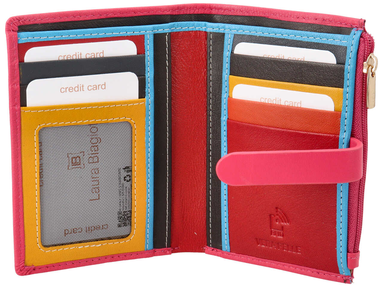 Portafogli jusselin mod.20 fucsia