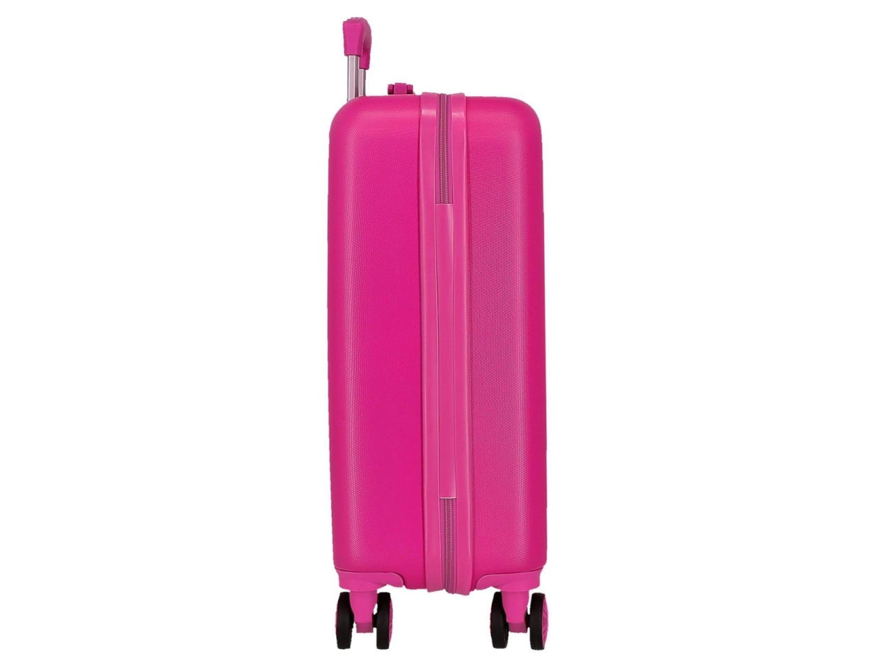 Roll road valigia in abs 55cm 4 ruote little me unicorn