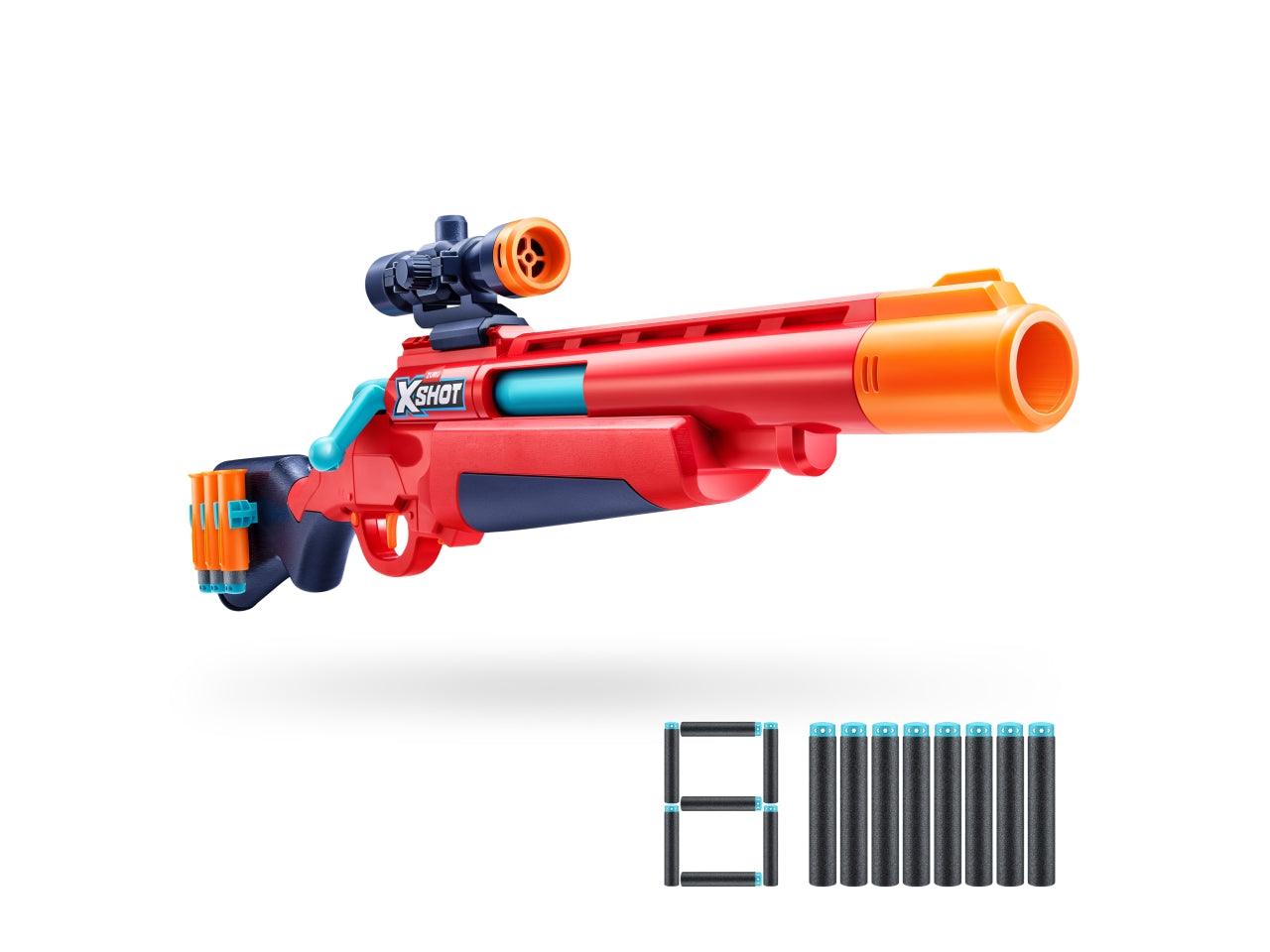 X-shot ejector shell blaster