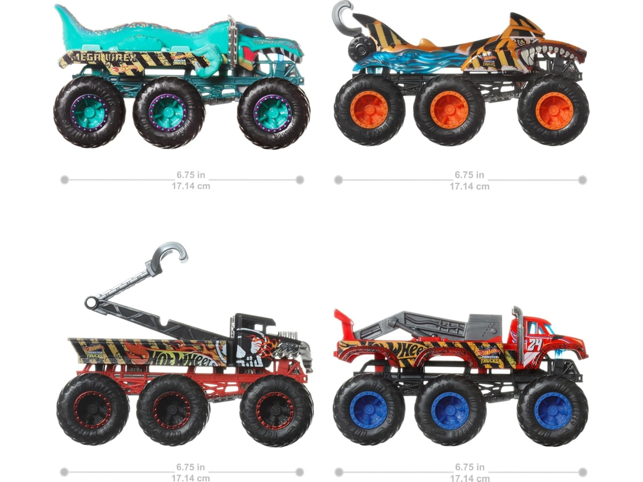 Hot Wheels monster trucks grandi tir
