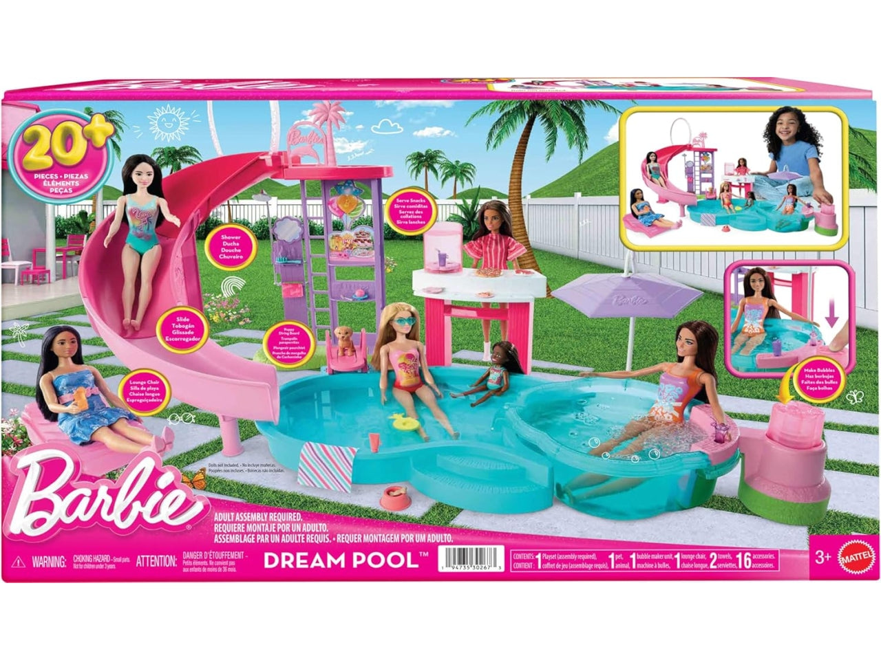 Barbie dream pool