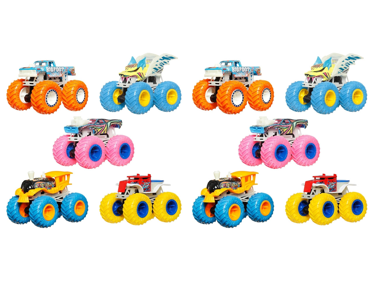 Hot wheels monster trucks ass.