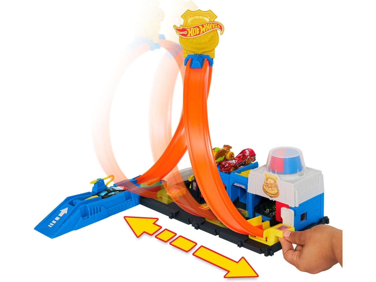 Hot Wheels city super staz polizia