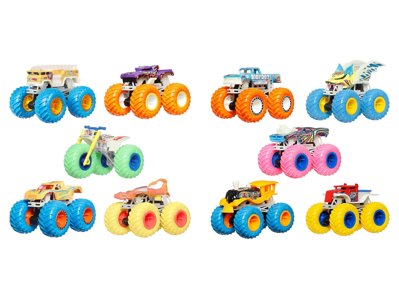 Hot wheels monster trucks ass.