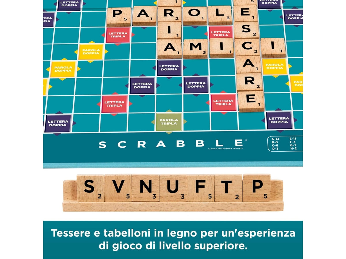 Gioco Scrabble in legno