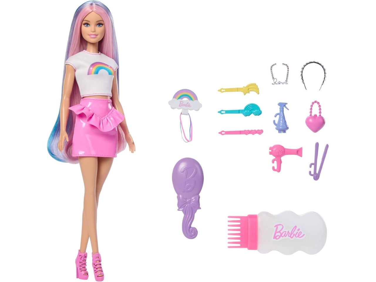 Barbie rnbow sprkle hair p1