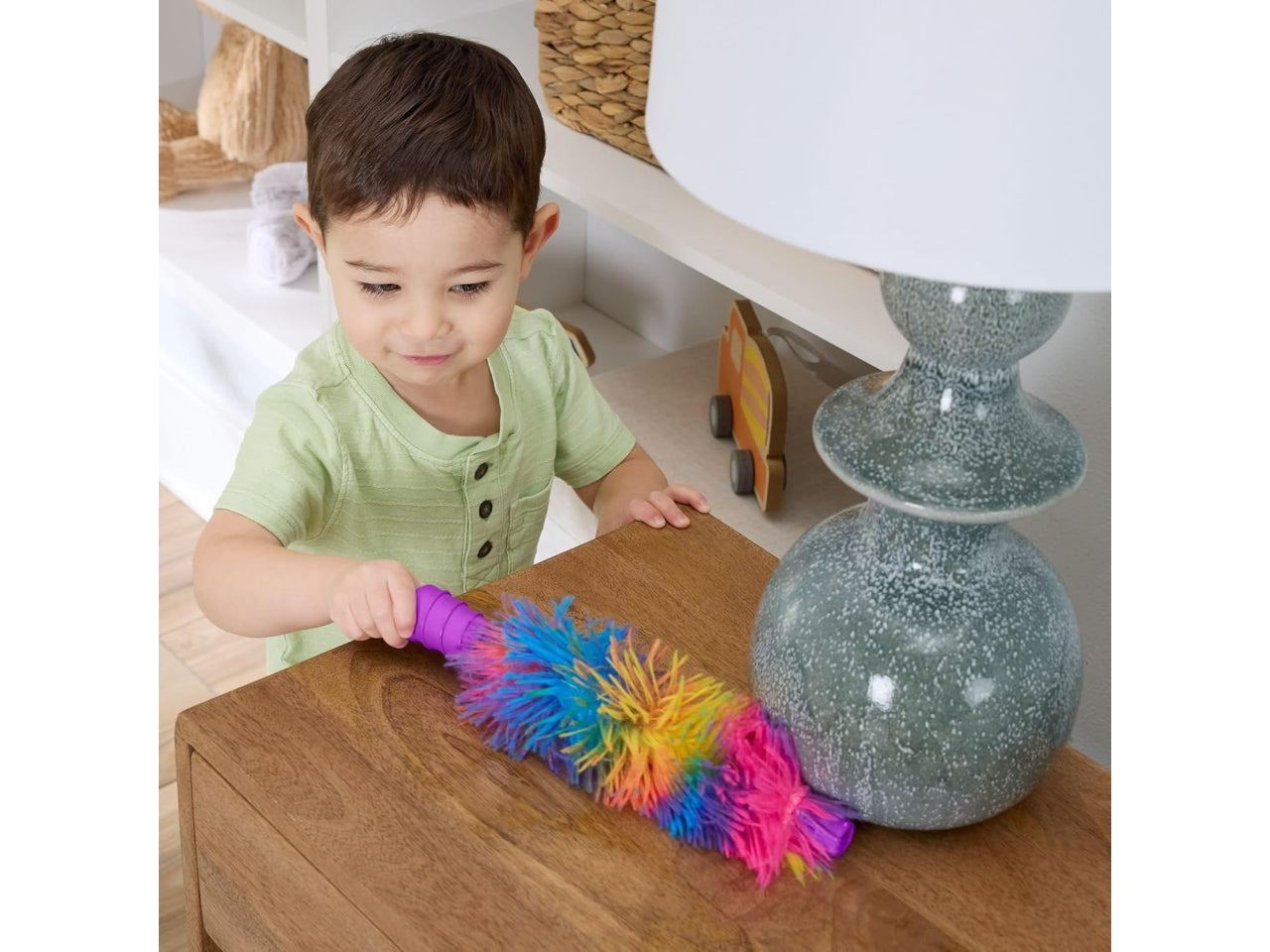 Fisher-price taspirapolvere ridi e impara 2 in 1