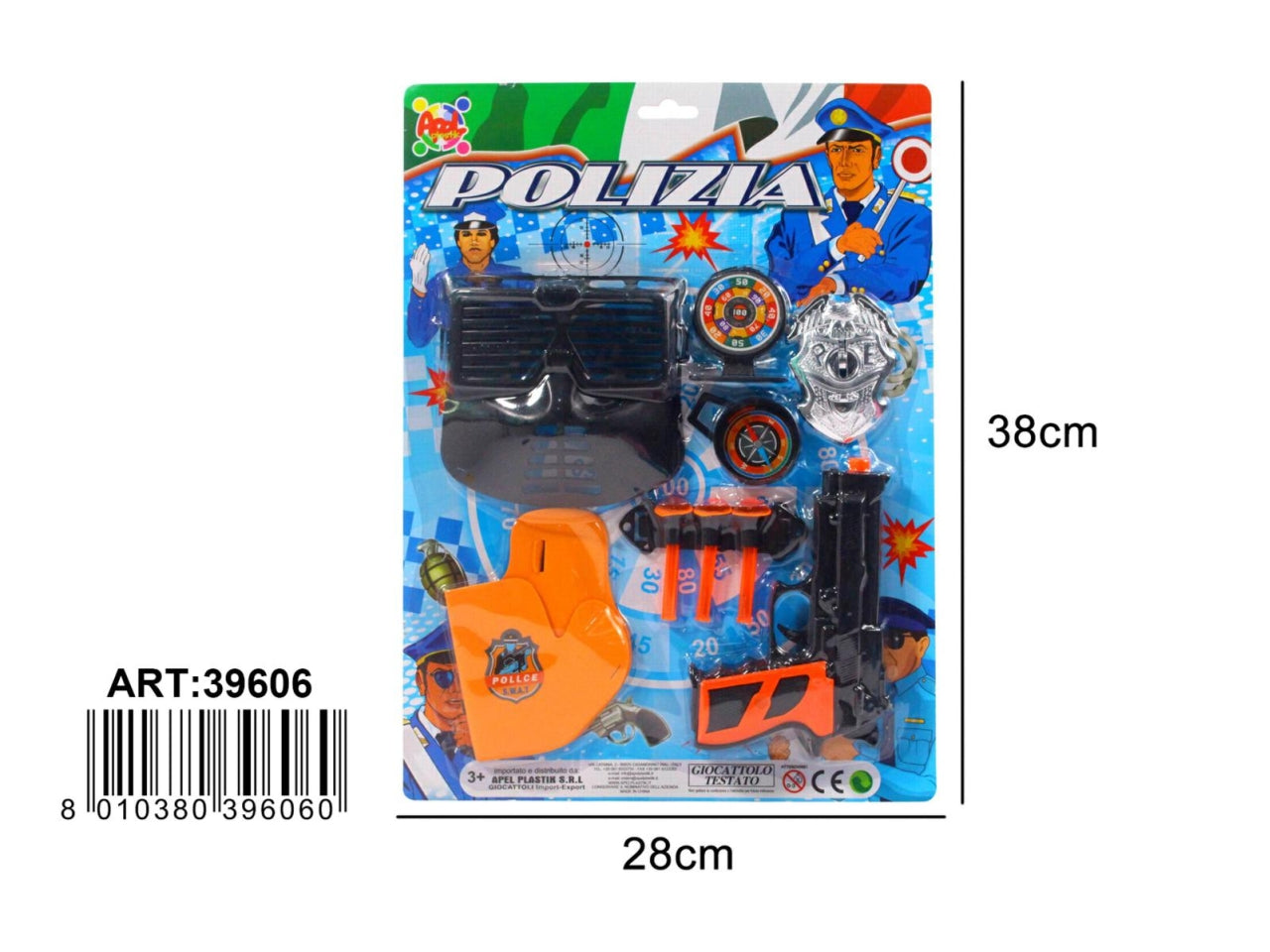 Set polizia con accessori