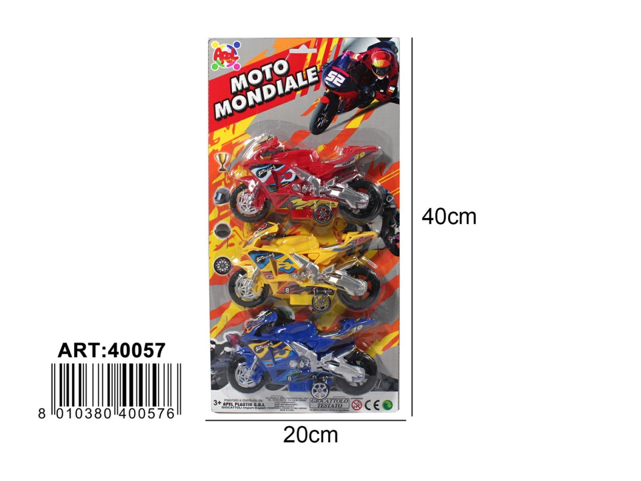 Set 3 moto mondiale