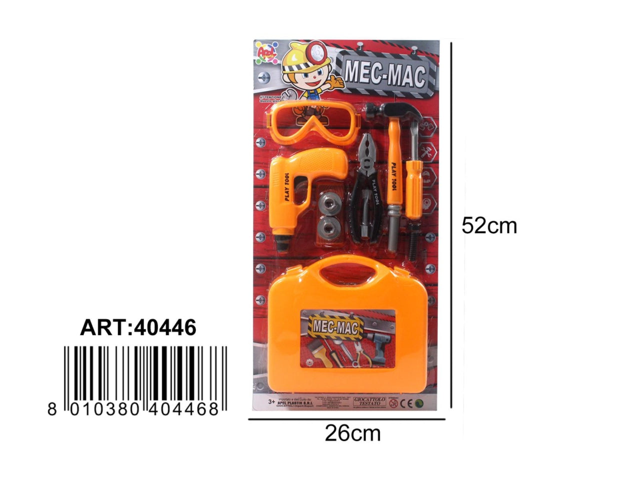 Set accessori meccanico con valigetta
