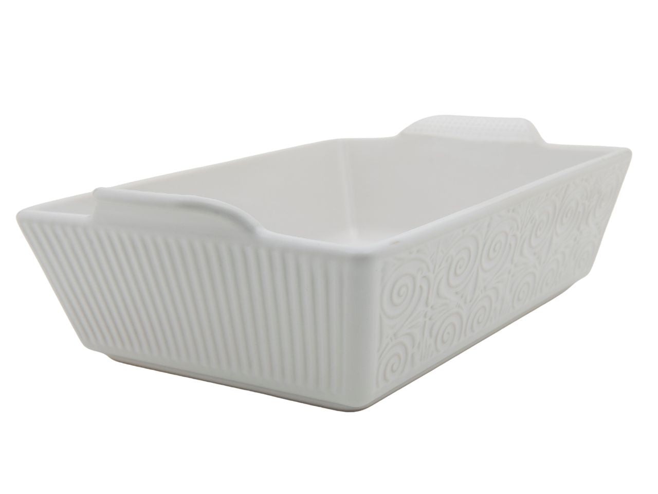 Miba pirofila rettangolare 31x20cm bianca