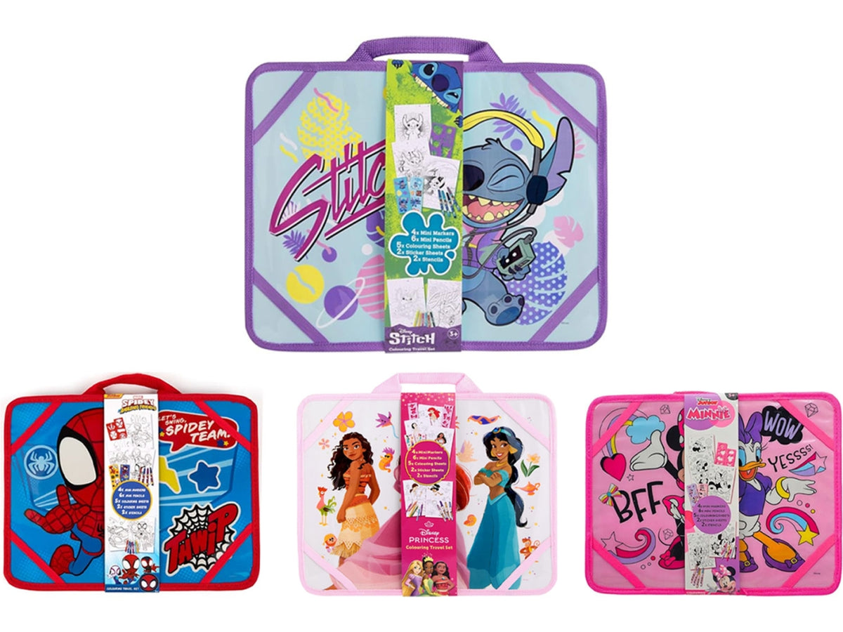 Disney set coloring da viaggio in 4 varianti assortite