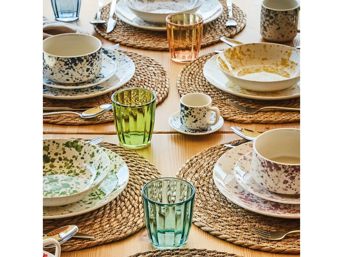 Set 6 bicchieri Siviglia in vetro colorata da 310cc