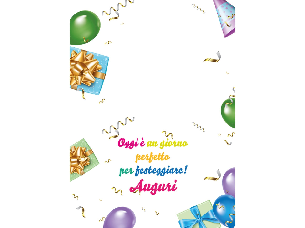 Biglietto buon compleanno flashcard 057