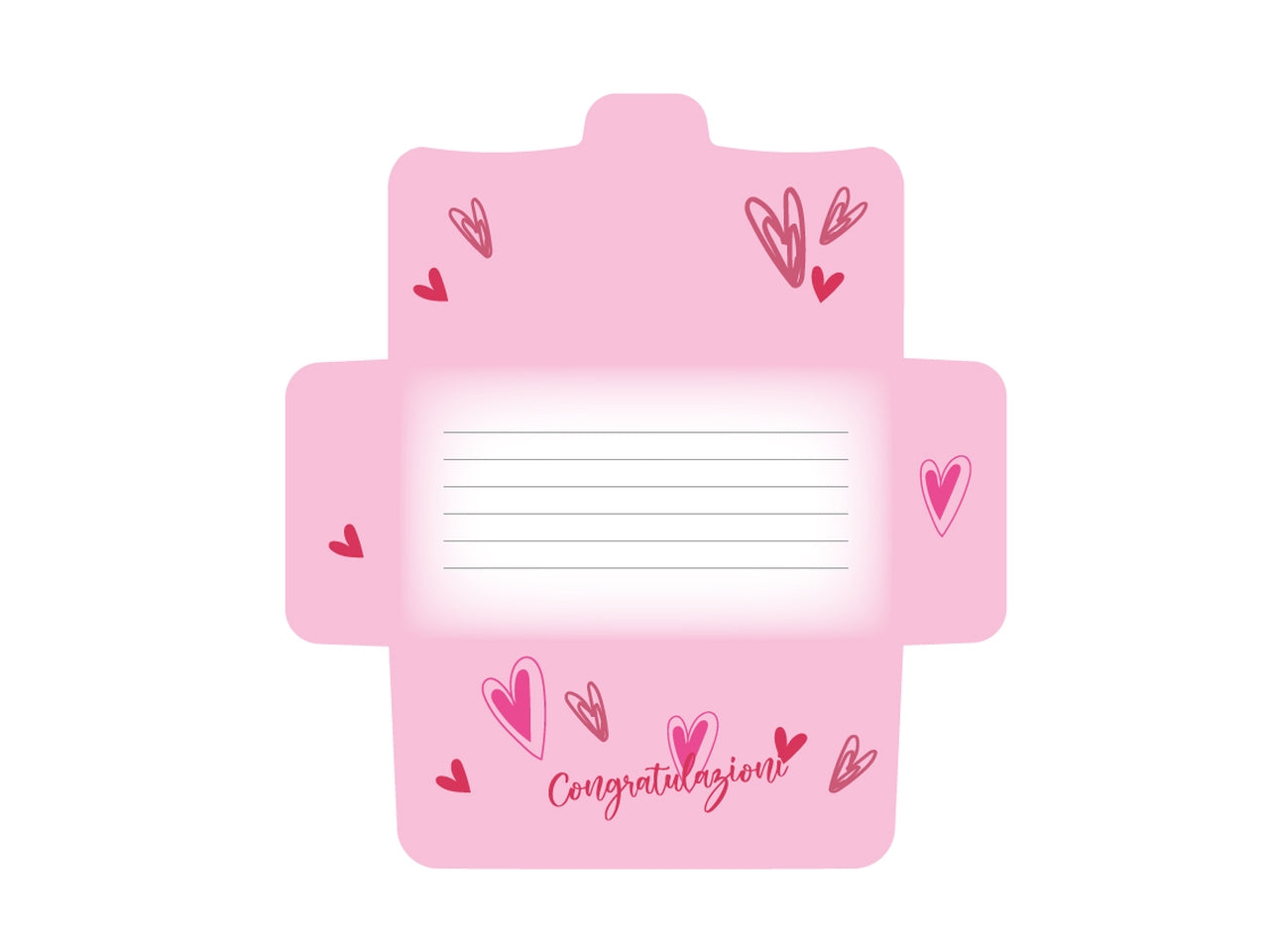 Biglietto portasoldi anniversario flashcard 003
