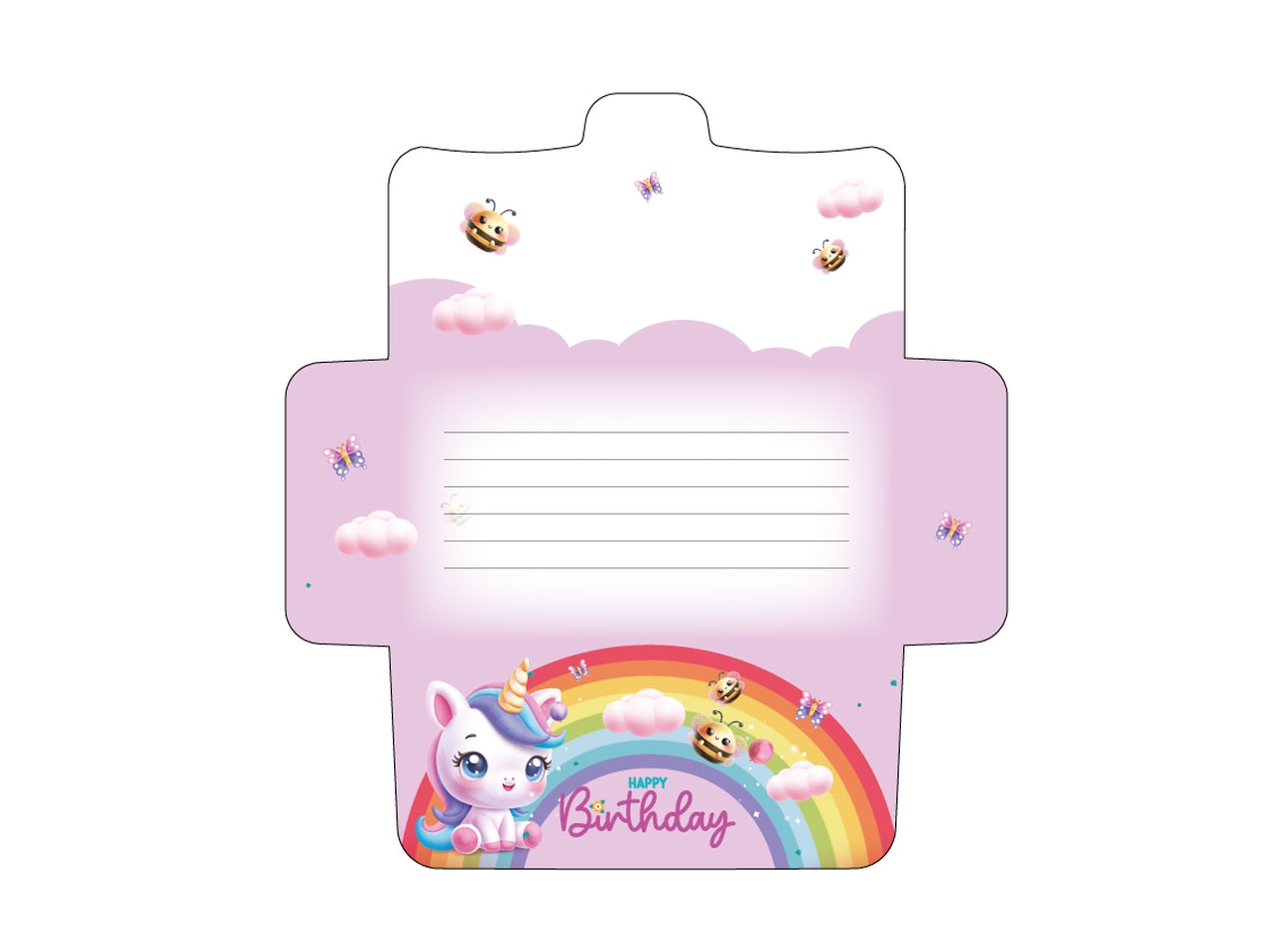 Biglietto portasoldi buon compleanno flashcard 020