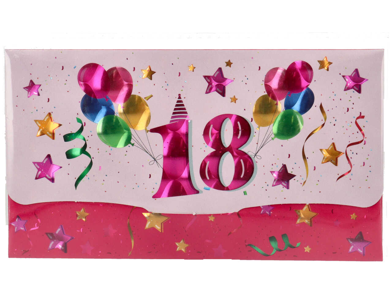 Biglietto portasoldi 18anno flashcard 041