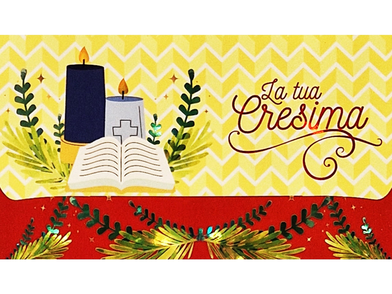 Biglietto portasoldi cresima flashcard 010