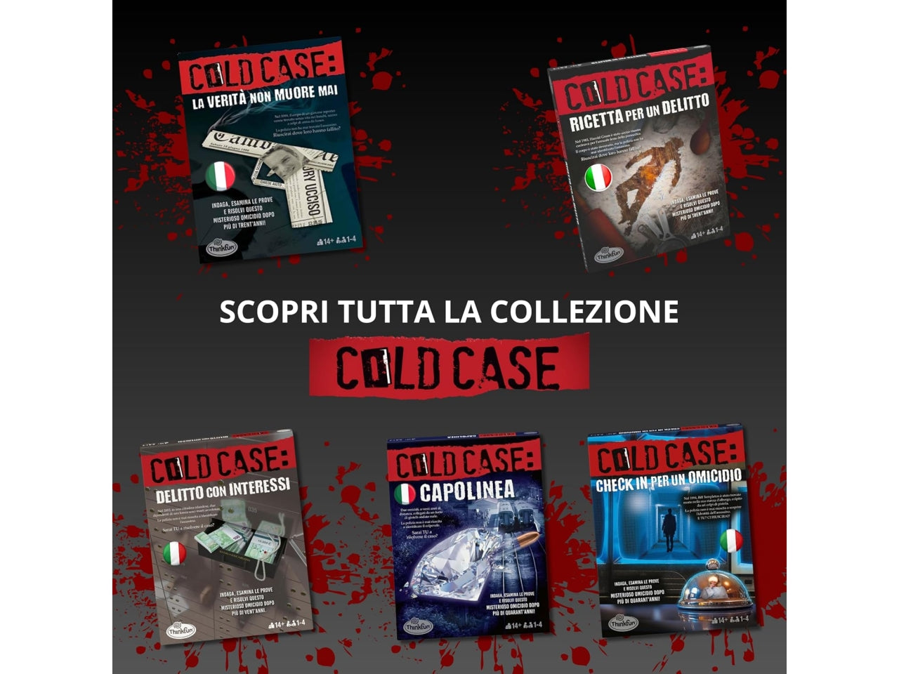 Gioco cold case 5 check in per un omicidio