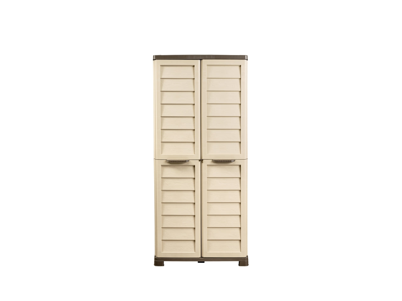 Riponi portascope beige/tortora 76x46x168h