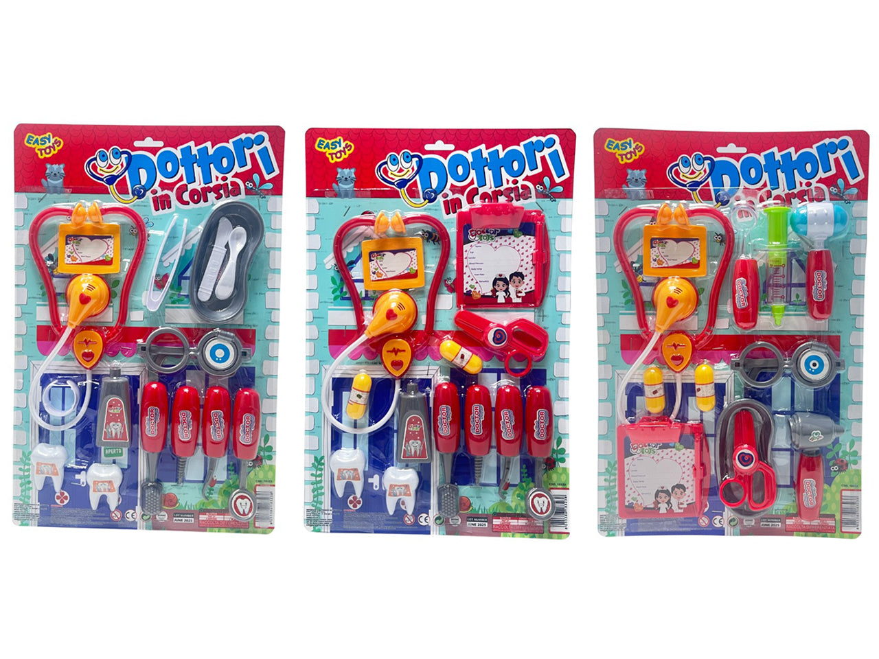 Gioco dottori in corsia
