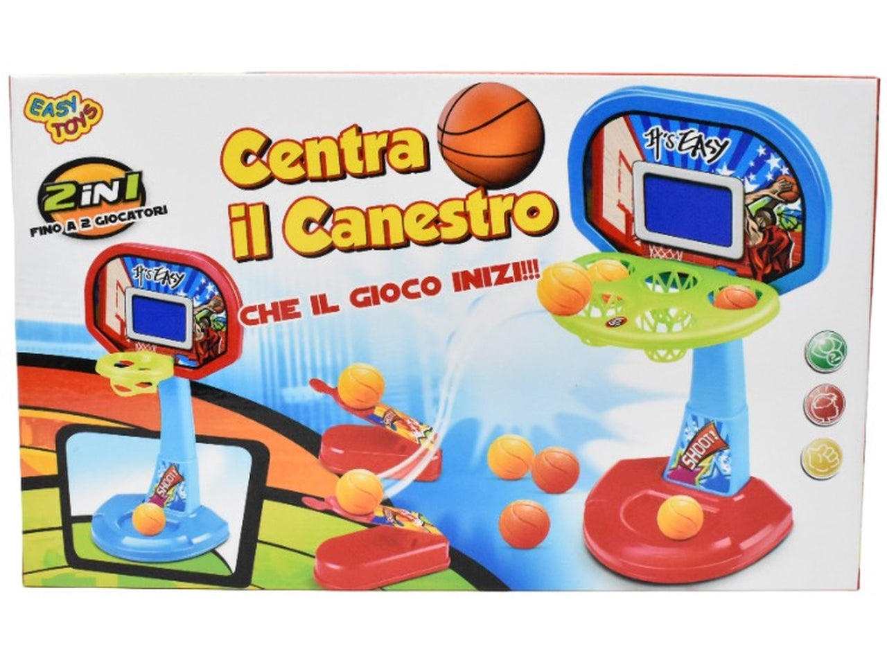 Gioco centra il canestro