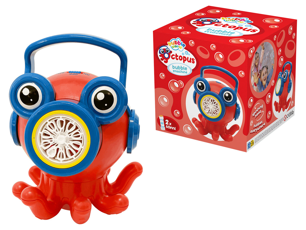 Macchina spara bolle octopus