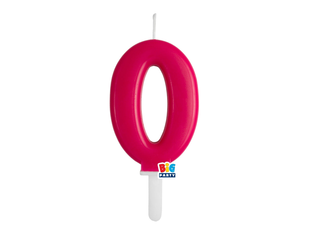 Candelina numero  0 di Cera Tiny Plump Cherry 7cm