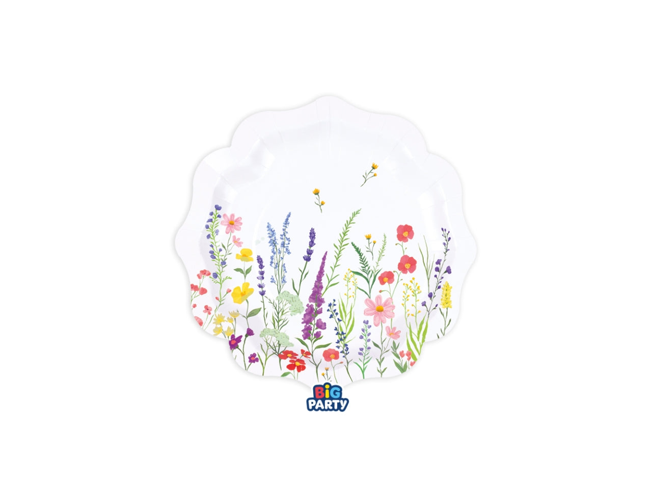 Piatti 20cm Fiori di Campo set da 6 piatti